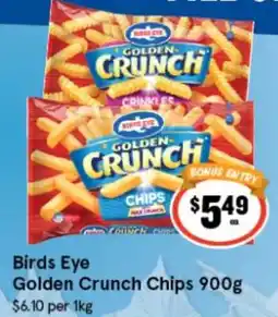 IGA Xpress Birds Eye Golden Crunch Chips offer