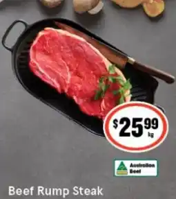 IGA Xpress Beef Rump Steak Australian Beef offer