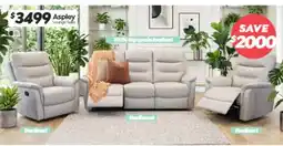 ComfortStyle Furniture & Bedding Aspley Lounge Suite offer