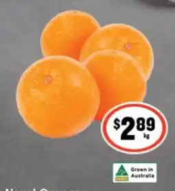 IGA Xpress Navel Oranges offer