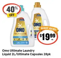IGA Xpress Omo Ultimate Laundry Liquid offer