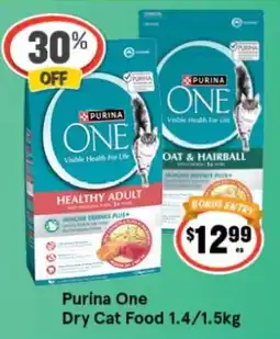 IGA Xpress Purina One Dry Cat Food offer