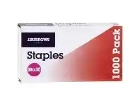 J.Burrows No. 10 Staples 1000 Pack