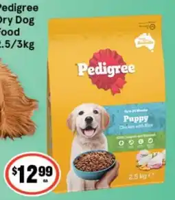 IGA Xpress Pedigree Puppy Chicken with Rice offer