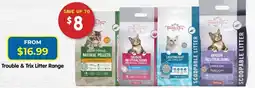 PetO Trouble & Trix Litter Range offer