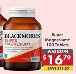 Pharmacy4Less Blackmores Super Magnesium+ offer