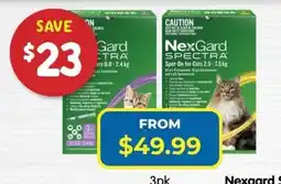 PetO NexGard Spectra offer