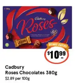 IGA Xpress Cadbury Roses Chocolates offer