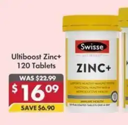 Pharmacy4Less Swisse Ultiboost Zinc+ offer