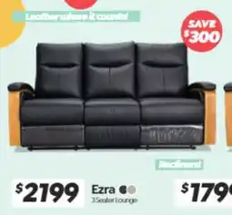 ComfortStyle Furniture & Bedding Ezra 3 Seater Lounge offer