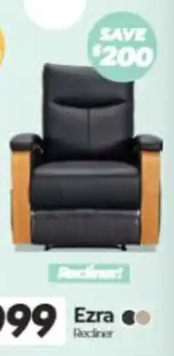 ComfortStyle Furniture & Bedding Ezra Recliner offer