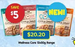 PetO Wellness Core Simply Shreds offer