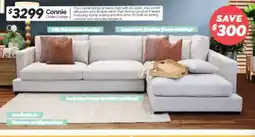 ComfortStyle Furniture & Bedding Connie Chase Lounge offer