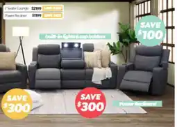 ComfortStyle Furniture & Bedding 2 Seater Lounge offer