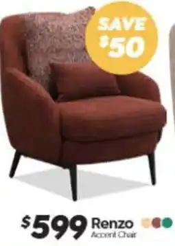 ComfortStyle Furniture & Bedding Renzo Accent Chair offer