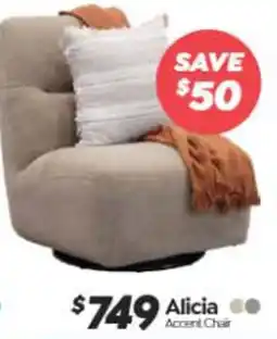 ComfortStyle Furniture & Bedding Alicia Accent Chair offer
