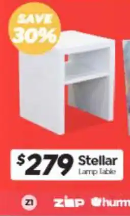 ComfortStyle Furniture & Bedding Stellar Lamp Table offer