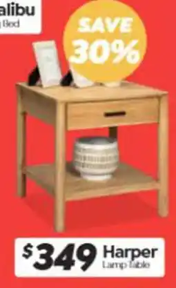ComfortStyle Furniture & Bedding Harper Lamp Table offer