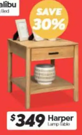 ComfortStyle Furniture & Bedding Harper Lamp Table offer