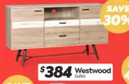 ComfortStyle Furniture & Bedding Westwood Buffet offer