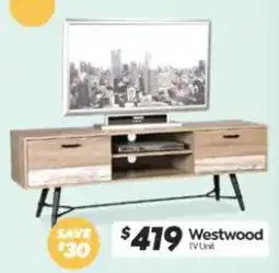 ComfortStyle Furniture & Bedding Westwood TV Unit offer