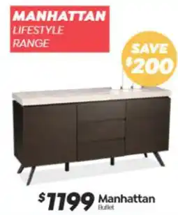 ComfortStyle Furniture & Bedding Manhattan Buffet offer