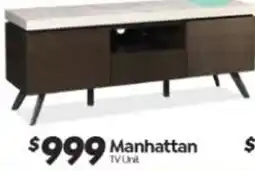 ComfortStyle Furniture & Bedding Manhattan TV Unit offer