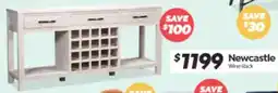 ComfortStyle Furniture & Bedding Newcastle Wine Cabinet offer