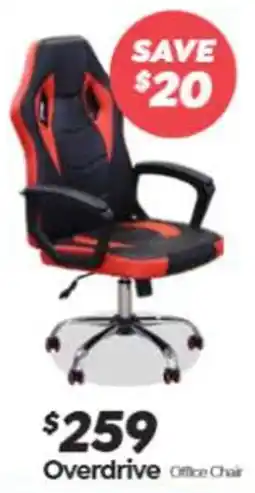 ComfortStyle Furniture & Bedding Overdrive Office Chair offer