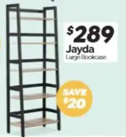 ComfortStyle Furniture & Bedding Jayda Large Bookcase offer