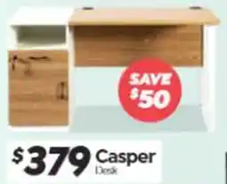 ComfortStyle Furniture & Bedding Casper Desk offer