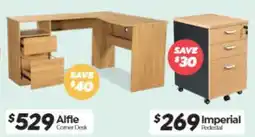 ComfortStyle Furniture & Bedding Alfie Corner Desk offer