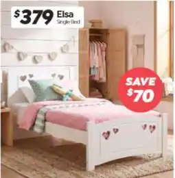 ComfortStyle Furniture & Bedding Elsa Single Bed offer