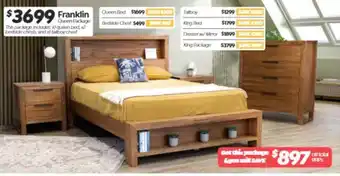 ComfortStyle Furniture & Bedding Franklin Queen Package offer