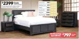 ComfortStyle Furniture & Bedding Oasis Queen Package offer