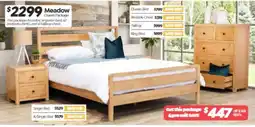 ComfortStyle Furniture & Bedding Meadow Queen Package offer