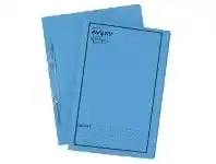 Officeworks Avery Foolscap Spiral Spring File Blue offer