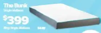 ComfortStyle Furniture & Bedding The Bunk Single Mattress offer