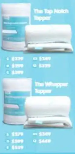 ComfortStyle Furniture & Bedding The Top Notch Topper offer