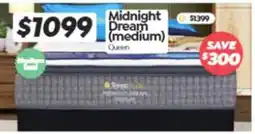 ComfortStyle Furniture & Bedding Sleep Well Midnight Dream offer