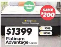 ComfortStyle Furniture & Bedding Sleep Number Platinum Advantage Queen offer