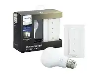 Officeworks Philips Hue Wireless Dimming Kit with A60 E27 Bulb offer