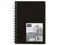 Derwent Academy Visual Art Diary 110gsm 120 Pages A5 Black