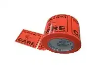 Stylus Printed Label Tape Handle With Care