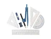 Keji Plastic Maths Set 8 Piece