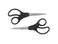 Officeworks Fiskars No. 8 Recycled Office Scissors 2 Pack offer