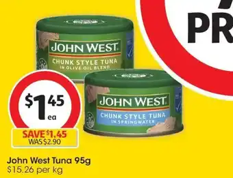 Coles John West Tuna offer