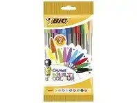 Officeworks BIC Cristal Original Ballpoint Pen Fashion 10 Pack offer