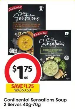 Coles Continental Sensations Soup offer