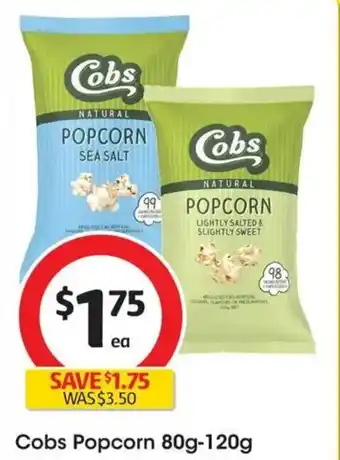Coles Cobs Popcorn offer